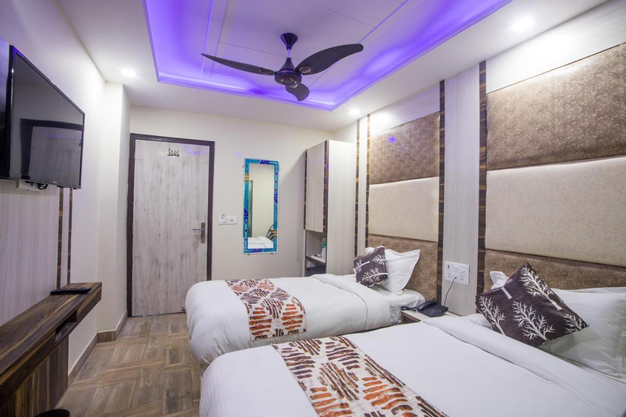 Hotel Harsha International Neu-Delhi Exterior foto
