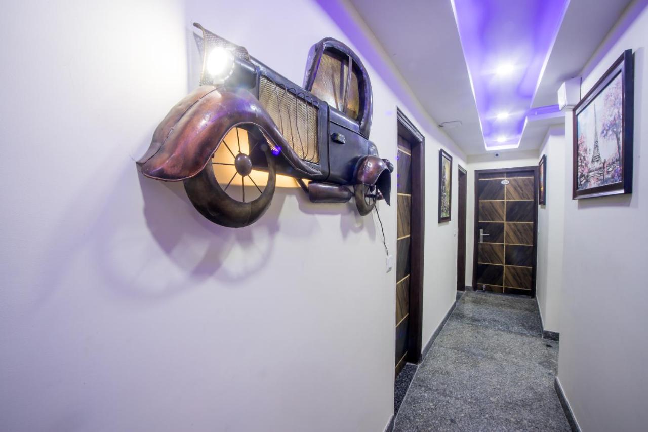 Hotel Harsha International Neu-Delhi Exterior foto